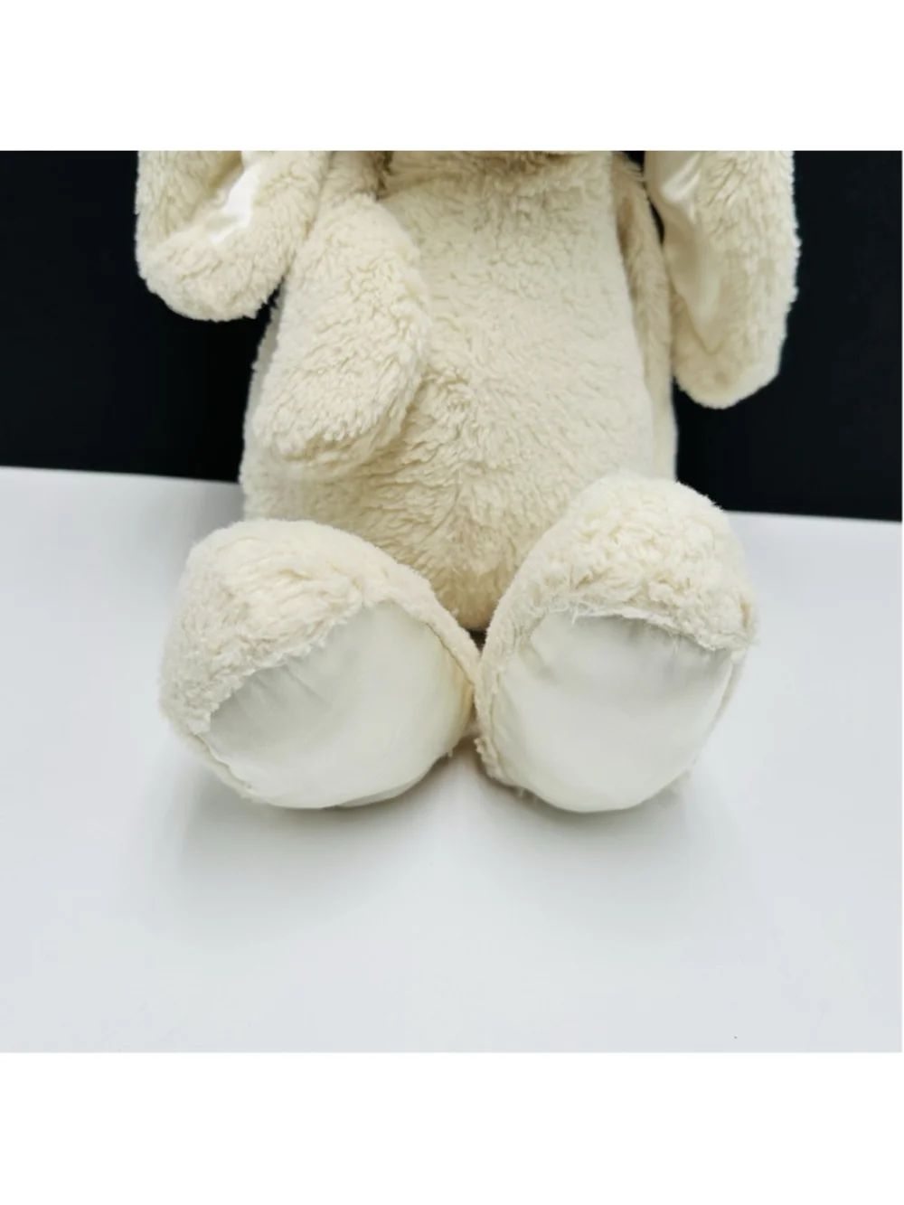 Toys “R” Us Animal Alley Bunny Rabbit 17” Plush Stuffed Floppy Crème White